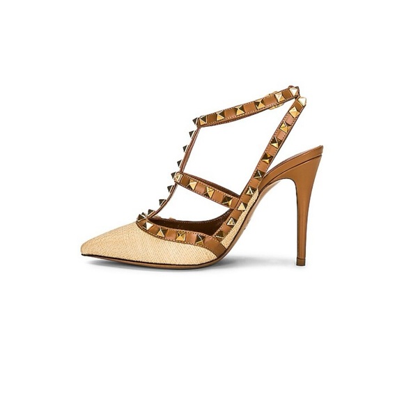 VALENTINO GARAVANI Raffia Pumps - Picture 3 of 14
